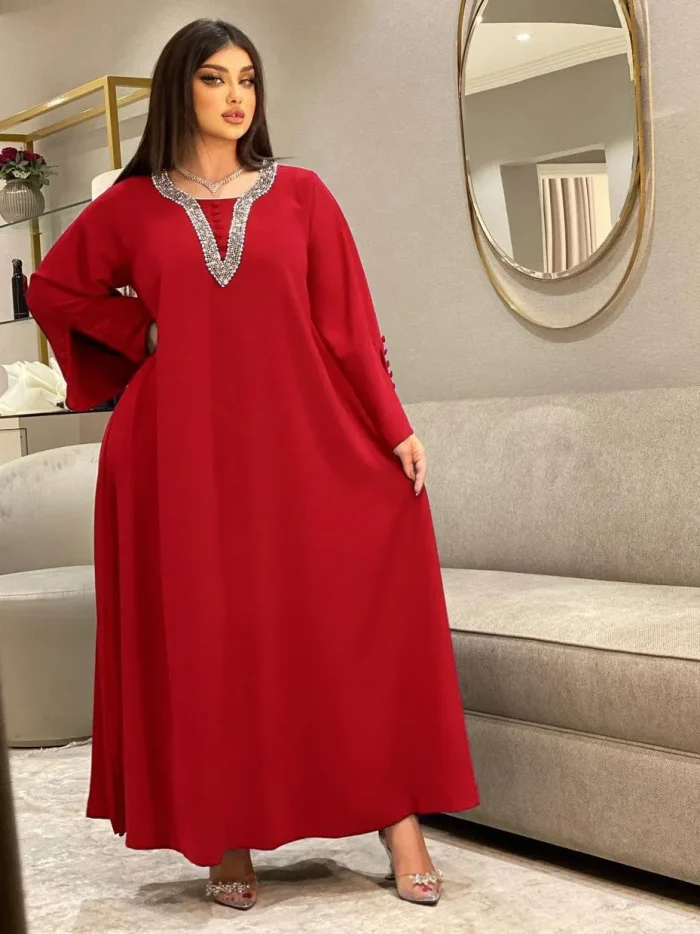 Dubai Abaya, Traditional Arabic Dresses for Women, Saudi Kuwaiti Jalabiya Evening Party, Muslim Fashion, Morocco Kaftan, Ramadan