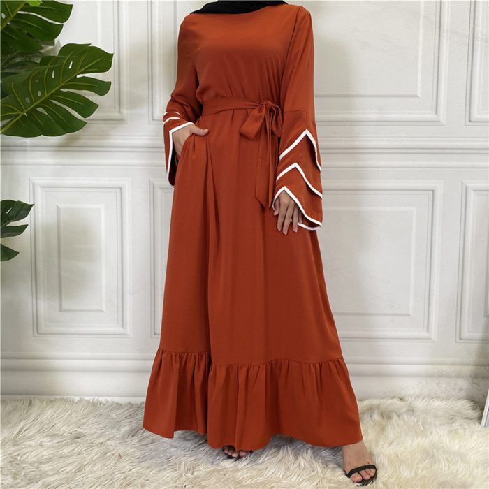 Women Abaya Kaftan Dubai Luxury Turkey Muslim's Dresses Long Islam Clothing African Kimono Arabic CloMorocco Caftan Fashion 2023