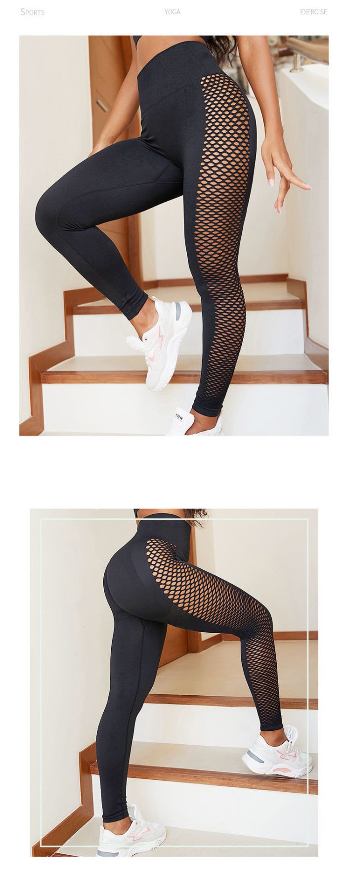 Sexy Leggings Yoga Pants Gym High Waist Push Up Fitness Female Leggings Solid Color Women Trousers Sports Tights