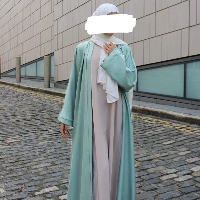 Casual Kimono Abaya Turkey Plain Crepe Open Abayas for Women Dubai Islamic Clothing Muslim Hijab Dress Ramadan Eid Kaftan Robe