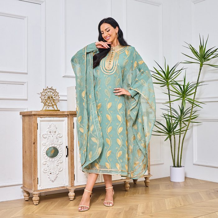 High-quality Abaya Dress for Women - Exquisite Islamic Clothing Muslim Robe Vest Two Piece Women's Clothing Dubai Abaya