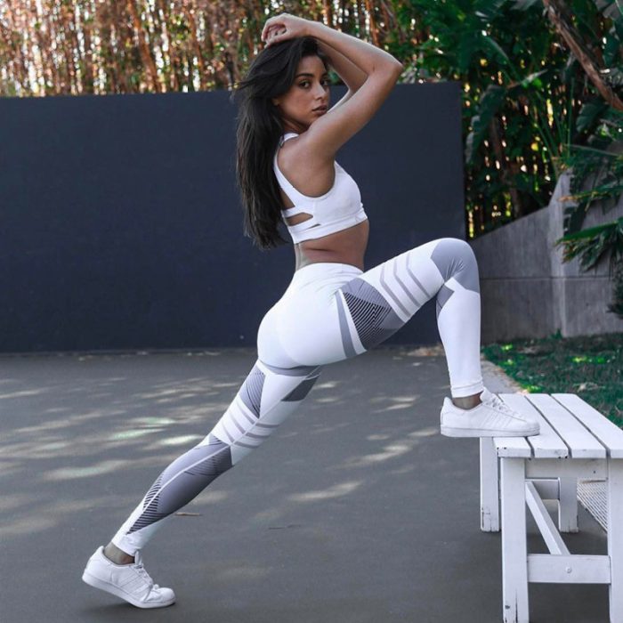 New Fashion Leggings Fitness Pant Casual For Women High Waist Sportswear Breathable Workout Pants