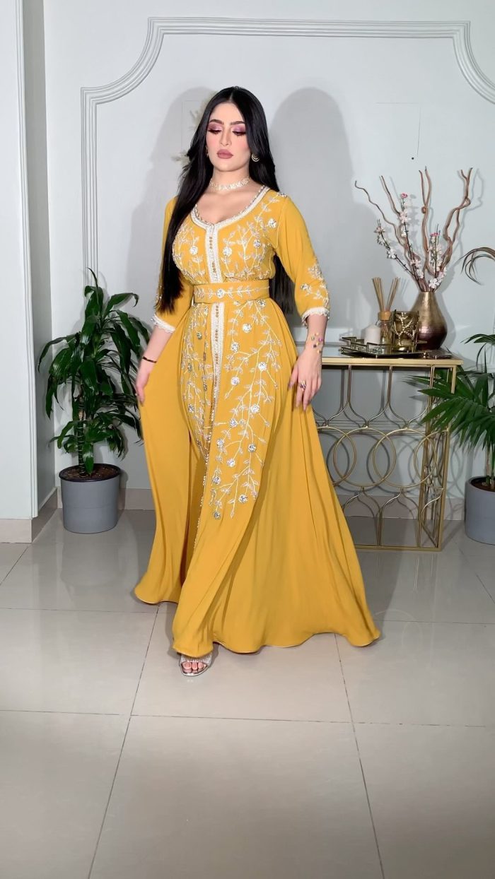 India Muslim Abaya Dresses Women Wedding Evening Party Dress Elegant Lace-up Turkey Diamond Belted Jilbab Morocco Caftan