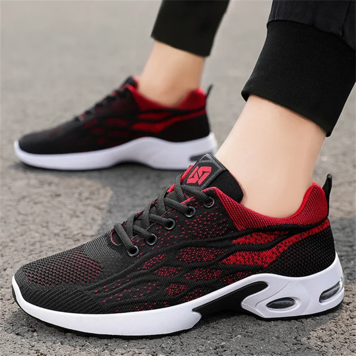 Shoes Men's New Men's Shoes Breathable Lace-up Running Shoes Korean Version of The Trend of Casual Air Cushion Sports Shoes Men