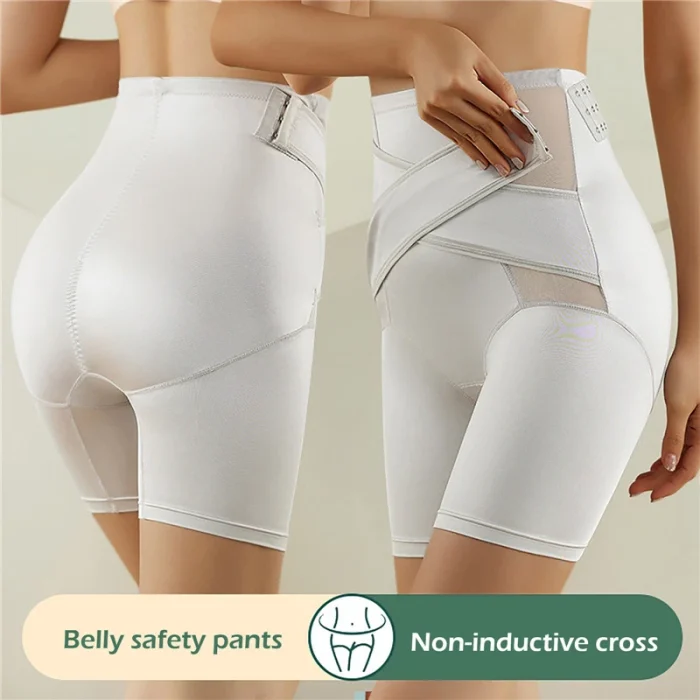 Women's Waist Trainer Body Shaper Tummy Control Shorts High Waist Flat Belly Panties Butt Lifter Pants Boxer Safety Pants