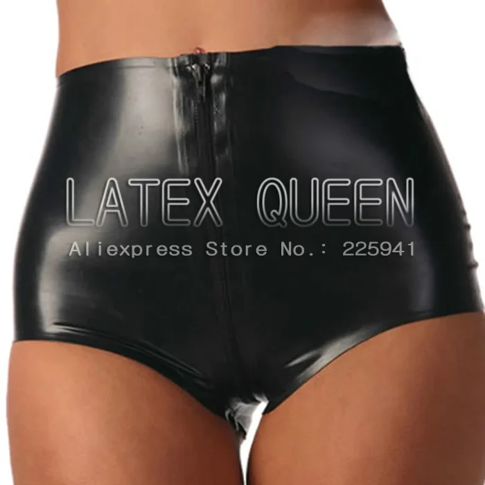 ladies' latex shorts