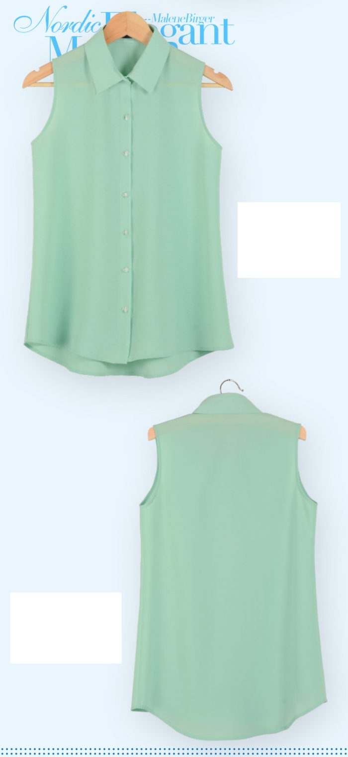 Women Turn-down Chiffon Blouse Summer Shirt Blusas Femeninas Solid Vest Tops Loose Sleeveless Thin And Light Chiffon Blouse
